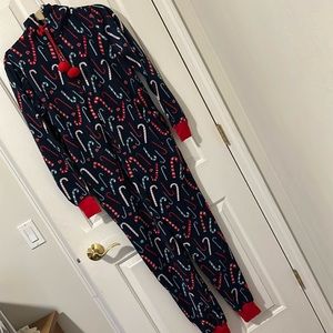 Fleece onesie Christmas Jammie